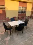 Classic Marble Dining Set - 6 Seater - 1