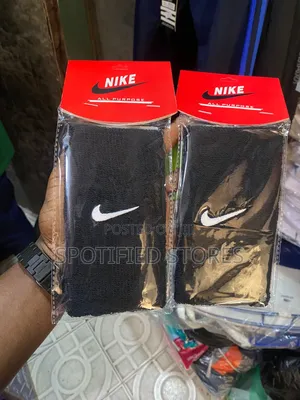 Nike Black Wristband - Single