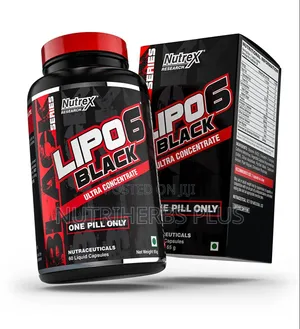 Nutrex Lipo 6 Black Ultra Concentrate - Taimakon Rage Kiba