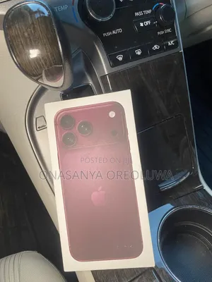 Sabon Apple iPhone 18 Pro Max 512GB Burgundy (Mai Makamashi)