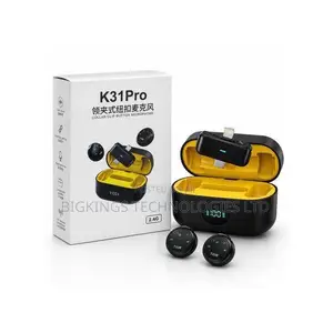 K31 Pro Wireless Lavalier Microphone