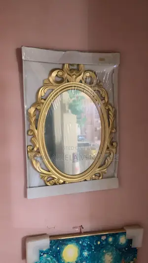 Home Interiors Mirror Mai Kyau - Zinariya Oval