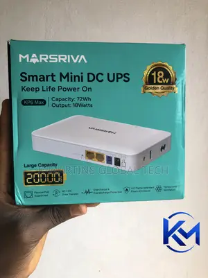 Marsriva 20000mAh Mini UPS PoE for Router/CCTV