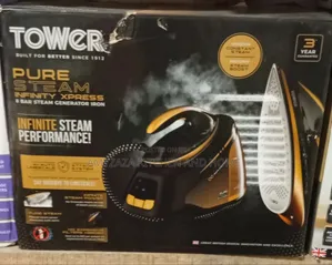 Tower PureSteam Infinity Xpress 8 Bar Steam Generator Iron (UK Used)