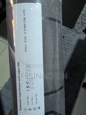 Sabo Wallpaper - 5m Rolls, Gray Matte