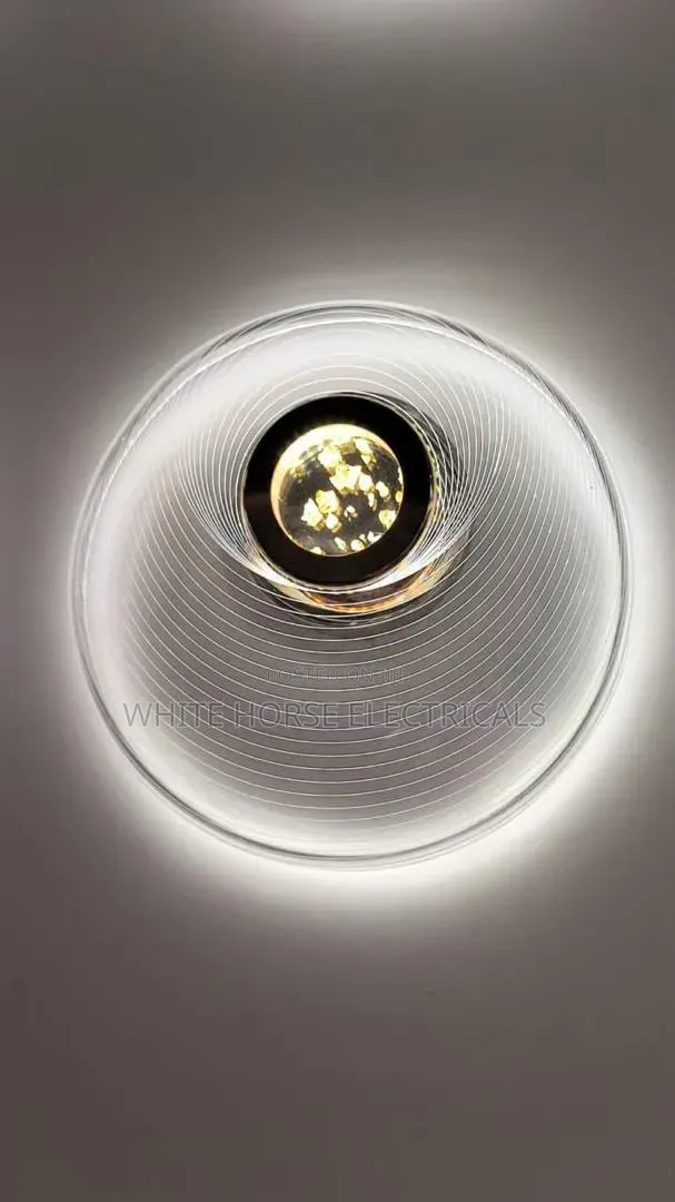 Round Acrylic Wall Lamp - 1