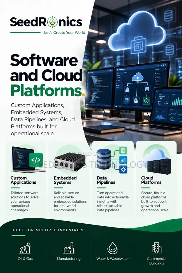 Managed IT Services: Networking, ERP, Software Solutions by Seedronics - 1