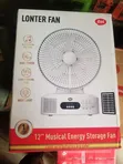 Itel Table Fan with LED Light & Bluetooth Music - 1