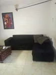 Home Interiors L-Shaped kujerar zama 6 - Baƙi - 1