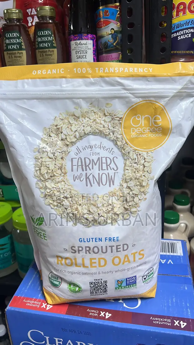 Organic Sprouted Rolled Oats - 1
