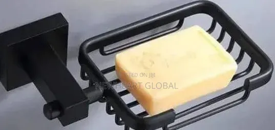 Quality Black Basket Soap Dish - 1