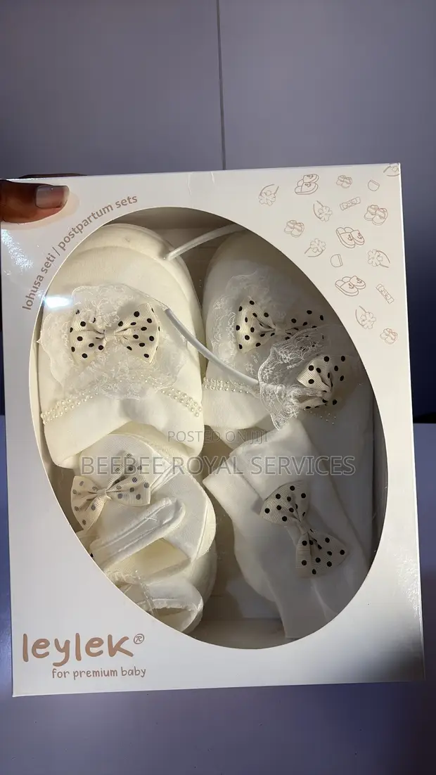 Leylek Postpartum Set - White - 1