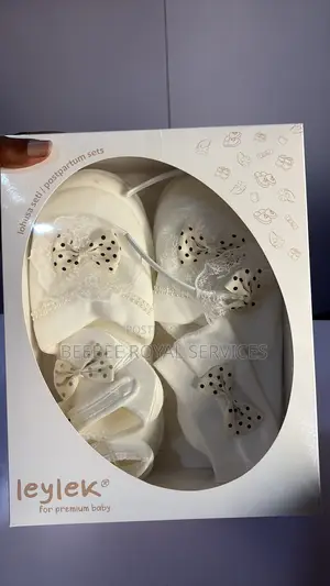 Leylek Postpartum Set - White