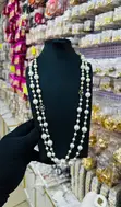 Beaded Silver Necklaces - 2