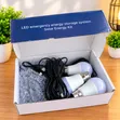 Solar Lighting Kit with 3 LED Bulbs & Phone Charging - 2