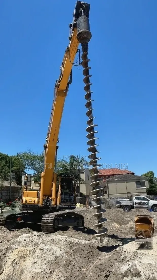 Auger Based Foundation Construction Services - 1
