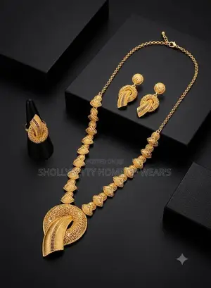 Saudi Gold Replica Necklace Set