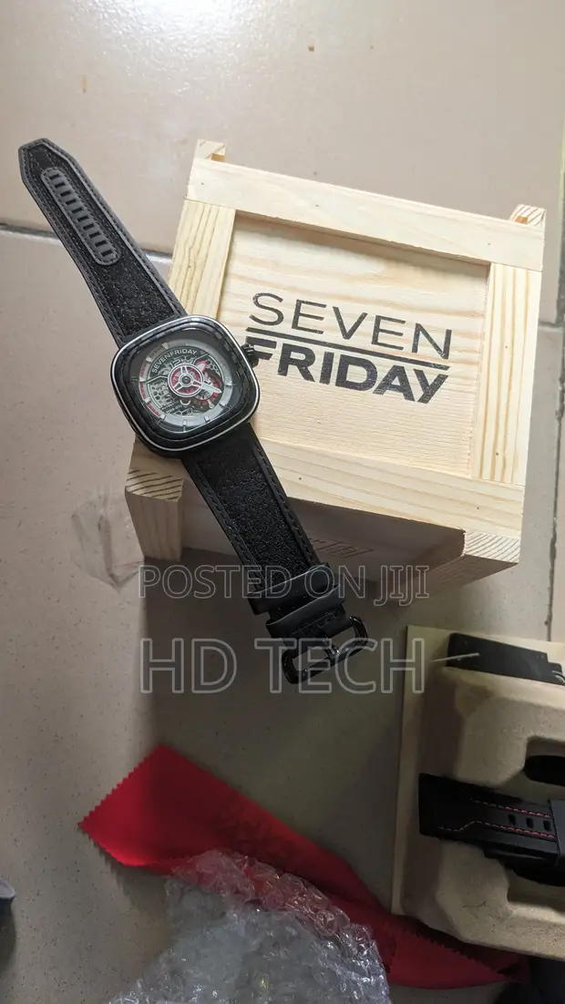SevenFriday PS3/02 "Ruby Carbon" Watch - 1