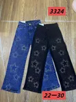 Adio Girls' Flared Jeans with Stones (3-5Y) - 1