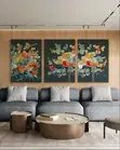 Modern Digital Split Wall Art - 3-Piece Set (20x30) - 2