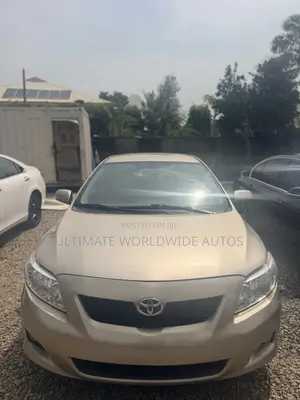 Toyota Corolla 2010 Zinare - Kai tsaye daga Belgium