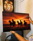 Landscape Wall Art - 24x36 Inch Borderless Frame - 1