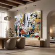 Zane Mai Girma na Zamani don Gida 72x60 - 2