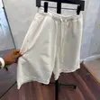 Casual Drawstring Studded Shorts - 1