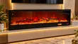 Luxury Electric Fireplace tare da Bluetooth Speaker - 1
