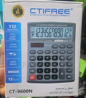 Citfree Kalkuletar Na Sama - 12 Lambobi, Dual Power
