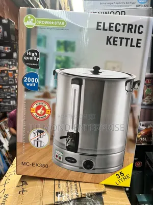Crown Star Electric Kettle 35L & 55L