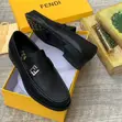 Fendi Leather Loafers - Black, Men's Size 40-45 - 1