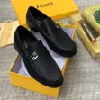 Fendi Leather Loafers - Black, Men's Size 40-45 - 2
