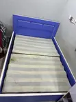 4x6 Wooden Bed Frame with Side Drawer - 4