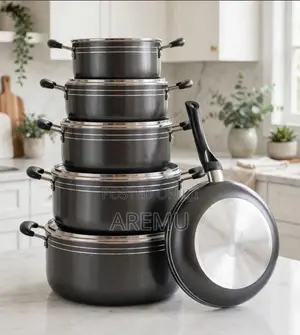 Non-Stick Pots & Fry Pan Set