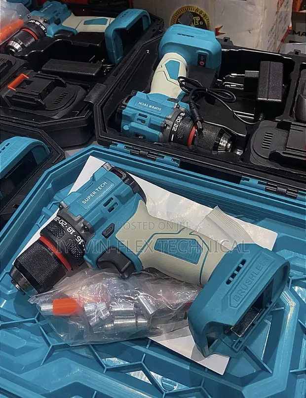 Super Tech 48V Brushless Cordless Drill - 1