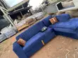 Brand New Blue L-Shape Sofa - 1