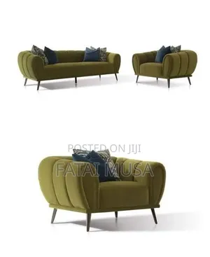 Home Interiors Semi-Circle Sofa Set - Sabon Abu