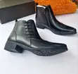 Brand New Leather Ankle Boots - 1
