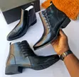 Brand New Leather Ankle Boots - 2