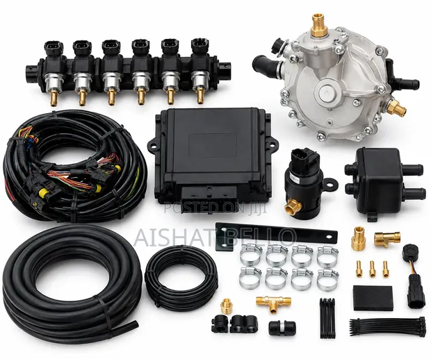 6-Plug CNG Conversion Kit for Vehicles - 1