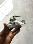 Helicopter Solar Car Air Freshener - 2