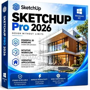 SketchUp Pro 2026 - Lifetime License for Windows