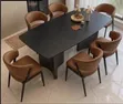Luxury 6-Seater Dining Set - Sabon Kayayyakin - 2