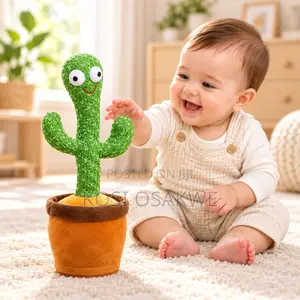 Rechargeable Dancing & Talking Cactus Toy with Music & Lights
