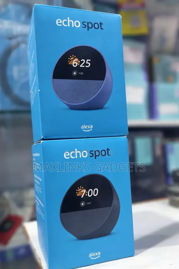 Amazon Echo Spot Smart Speaker with Display (2024 Release) - 1