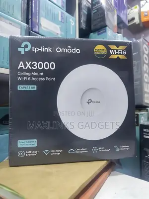 TP-Link Omada EAP653 AX3000 Wurin Girka Wi-Fi 6 Access Point