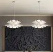 Modern Acrylic Flower Chandelier - Multi-Layer LED Pendant Light - 2