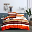 Home Interiors Duvet Cover Set - Multicolor - 4