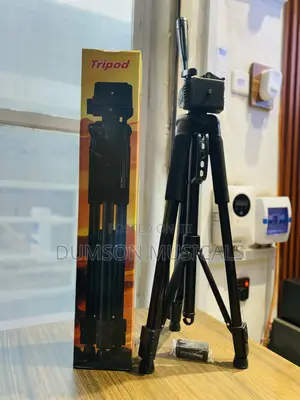 6ft Camera Tripod Stand tare da Phone Holder